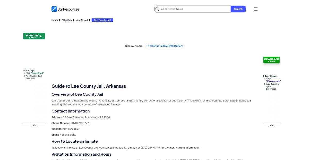Preview of jailresources.com