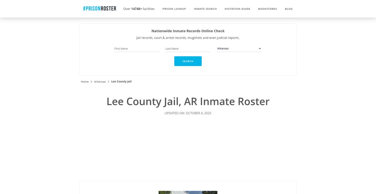 Preview of prisonroster.com