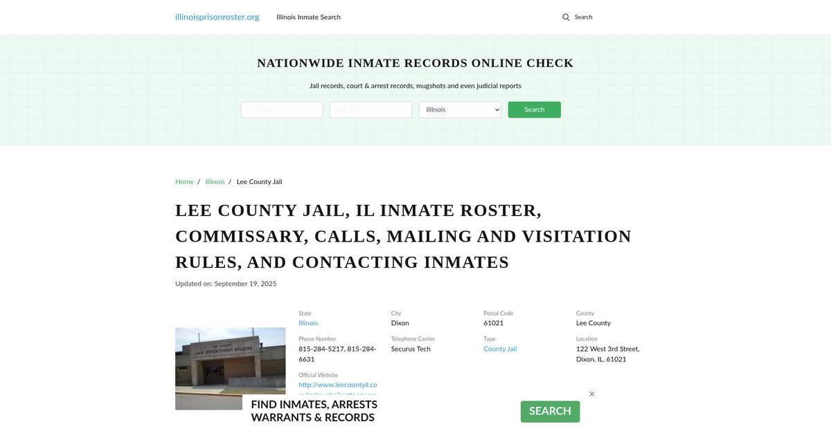 Preview of illinoisprisonroster.org
