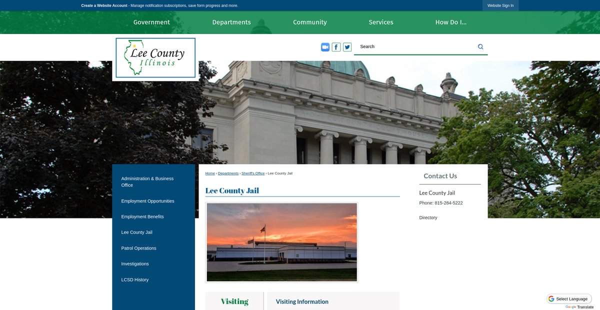 Preview of leecountyil.com