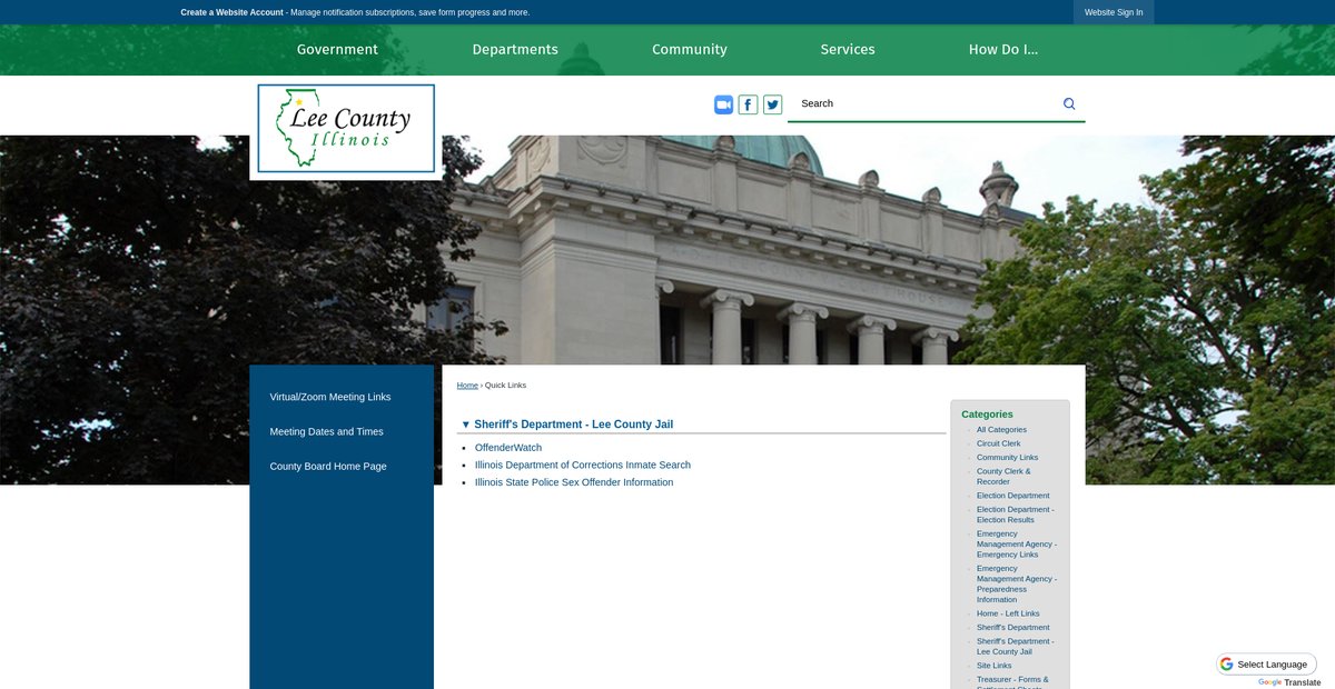 Preview of leecountyil.com