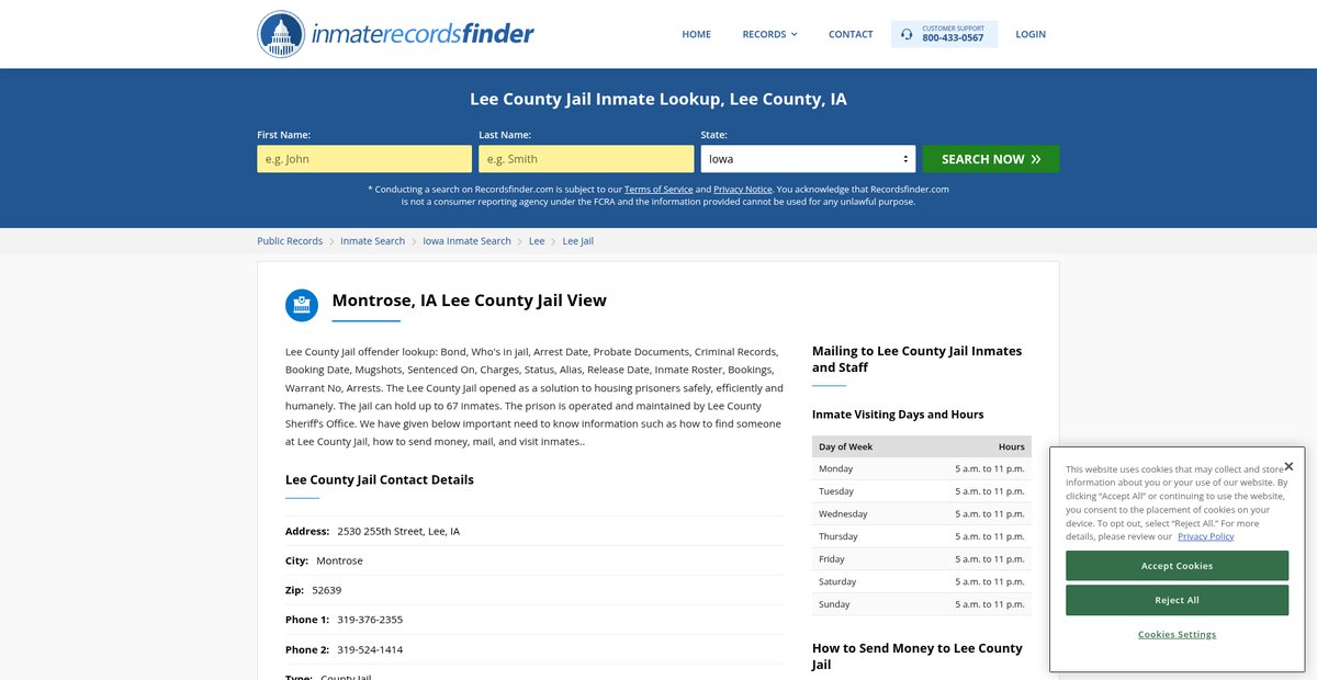 Preview of recordsfinder.com