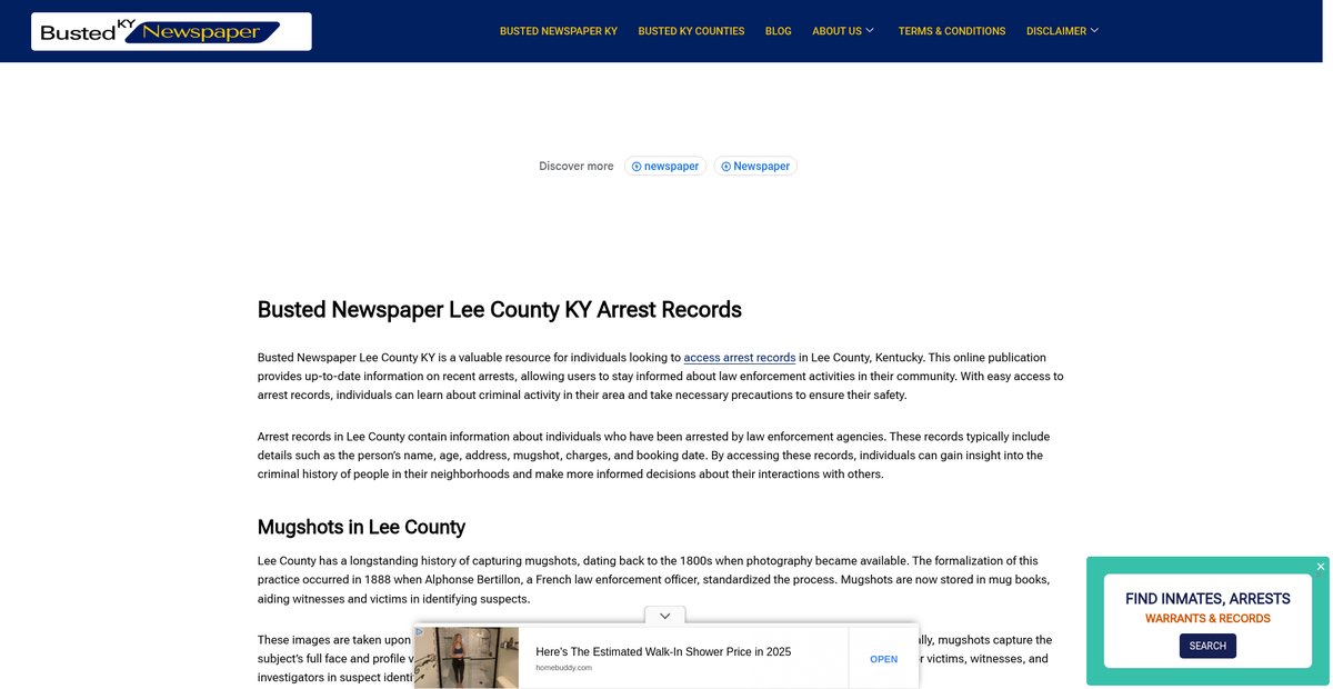 Preview of bustednewspaper-ky.com