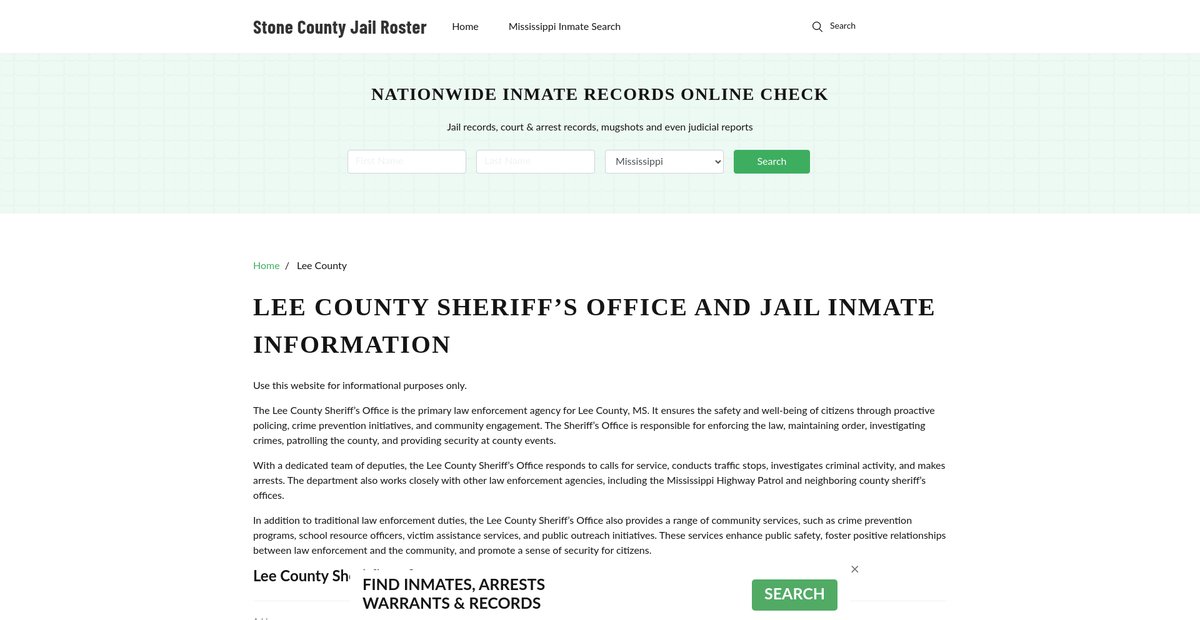 Preview of stonecountygov.com