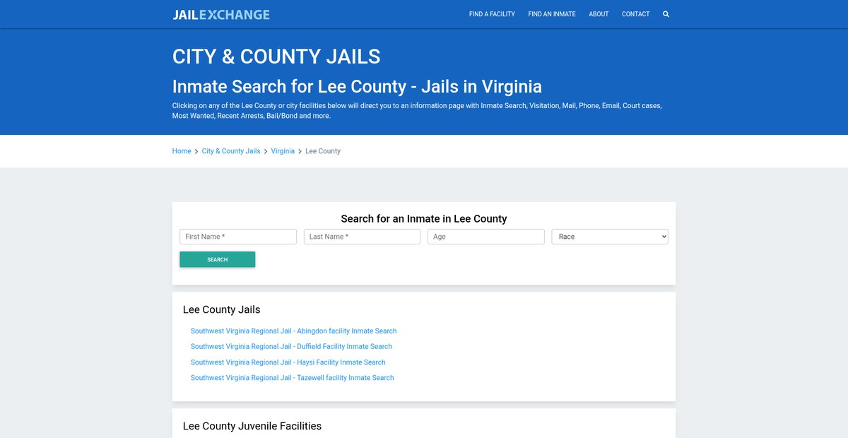 Preview of jailexchange.com