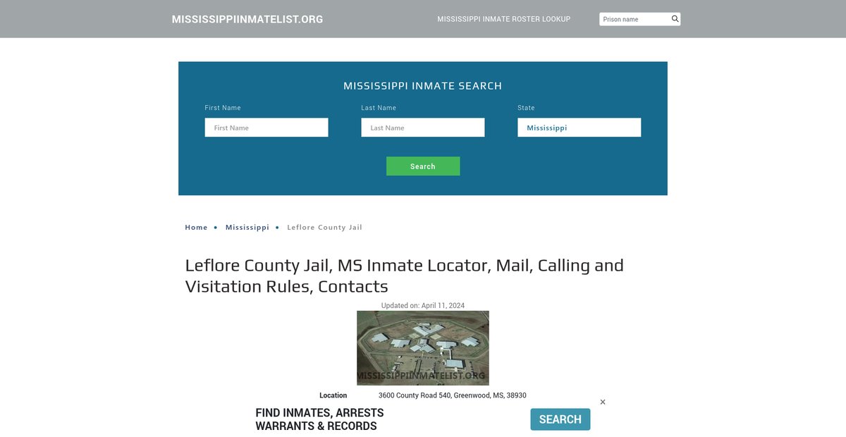 Preview of mississippiinmatelist.org
