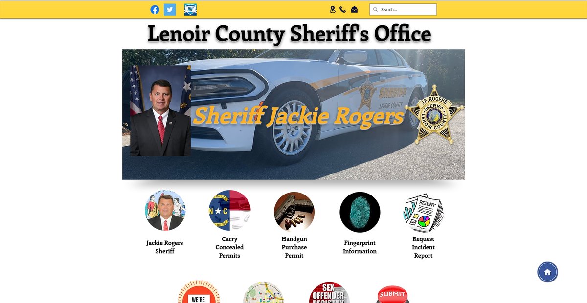 Preview of lenoircountysheriff.com