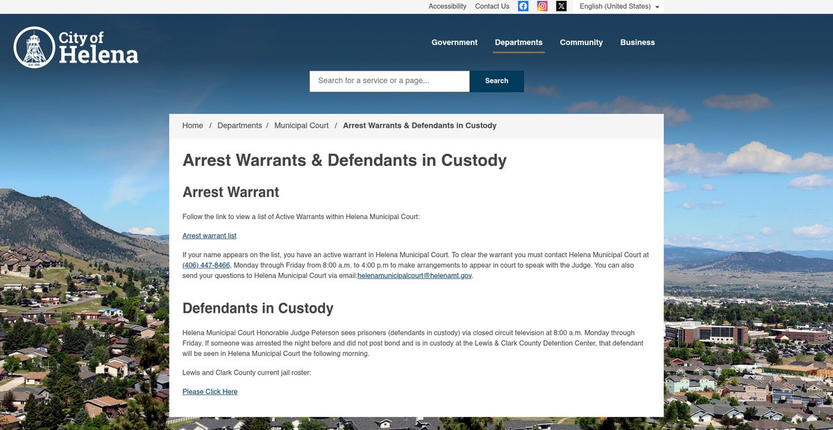 Preview of helenamt.gov