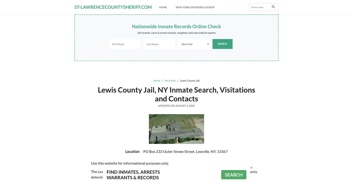 Preview of st-lawrencecountysheriff.com