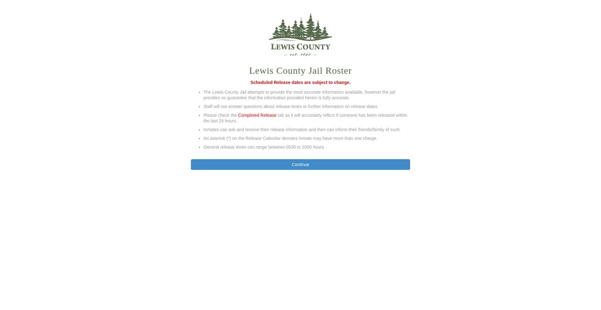 Preview of jail.lewiscountywa.gov
