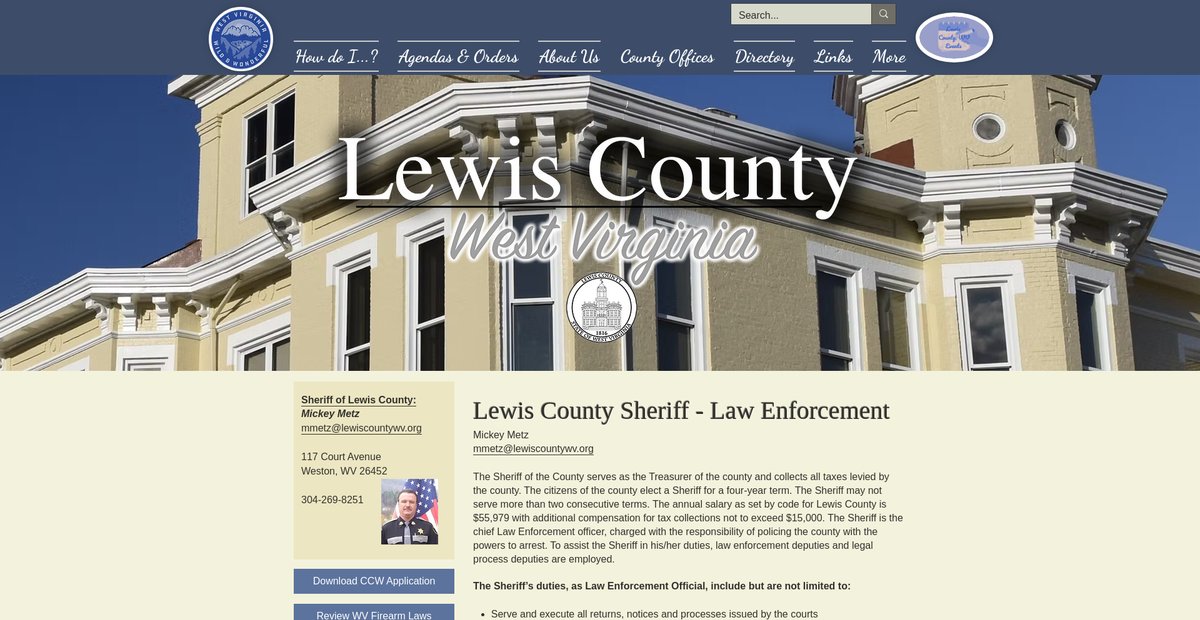 Preview of lewiscountywv.org