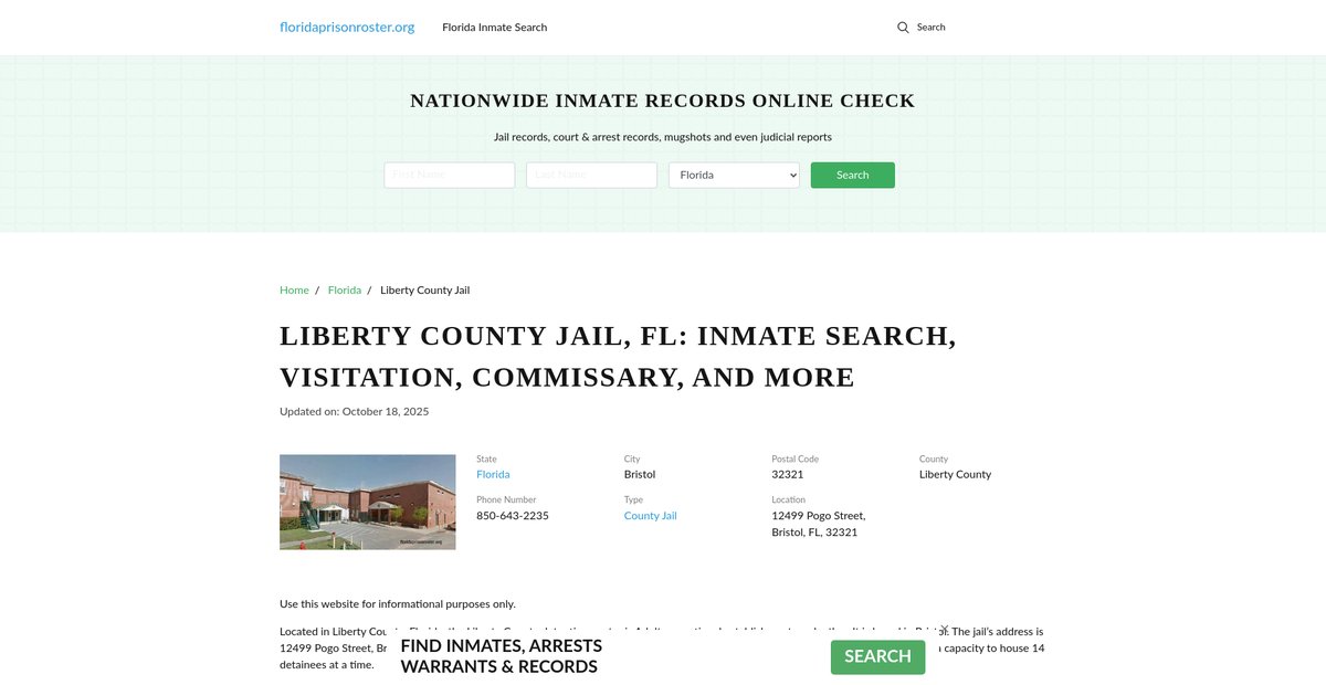 Preview of floridaprisonroster.org