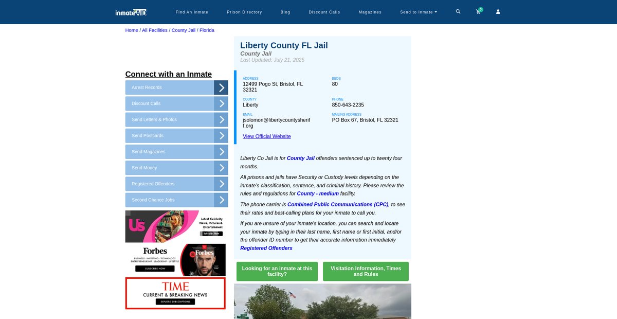 Preview of inmateaid.com
