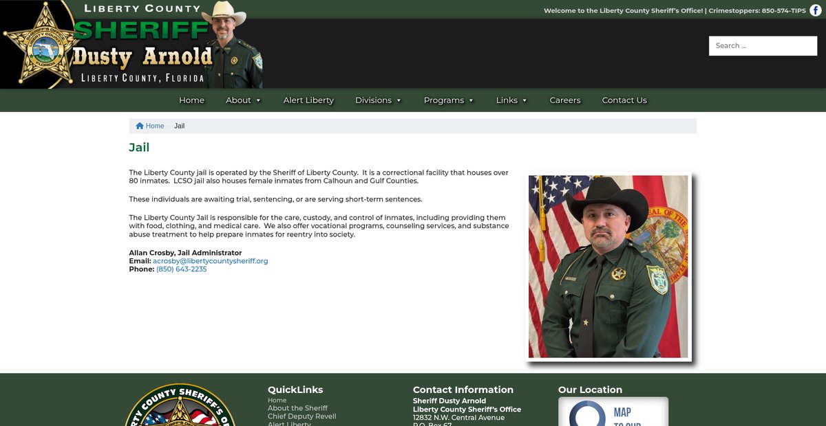 Preview of libertycountysheriff.org