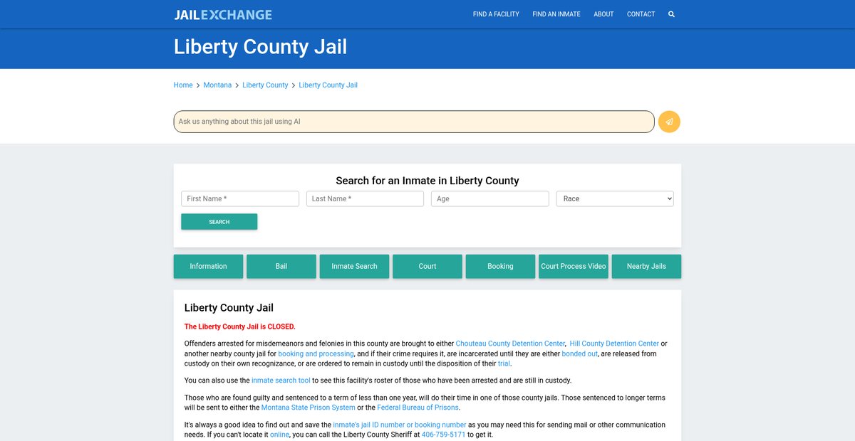 Preview of jailexchange.com