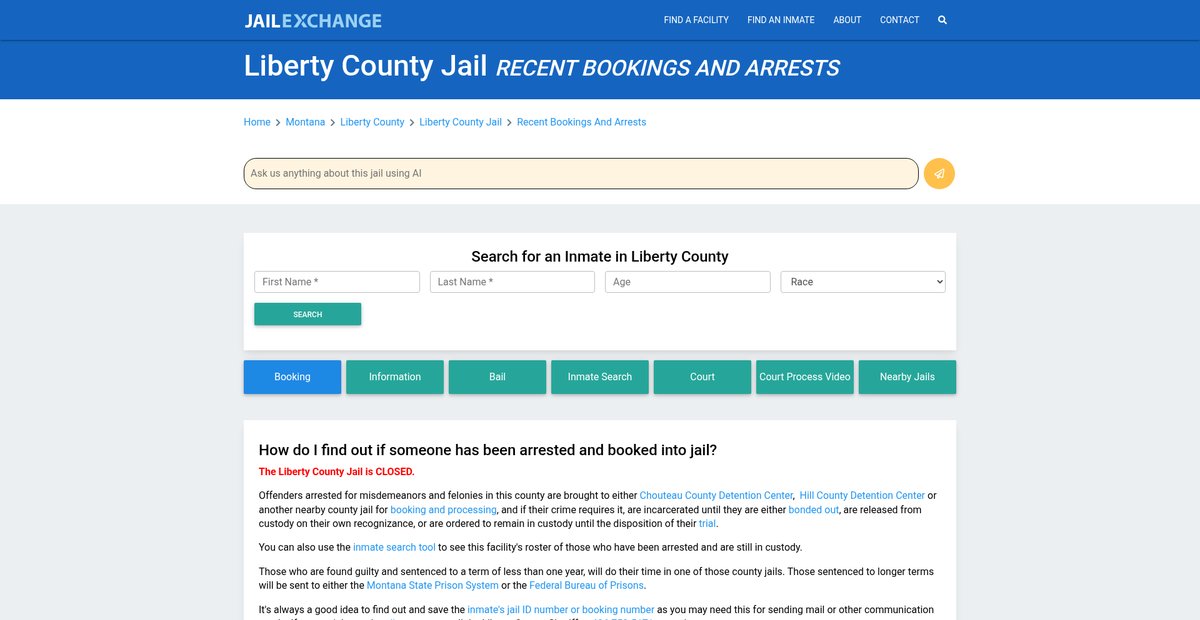 Preview of jailexchange.com