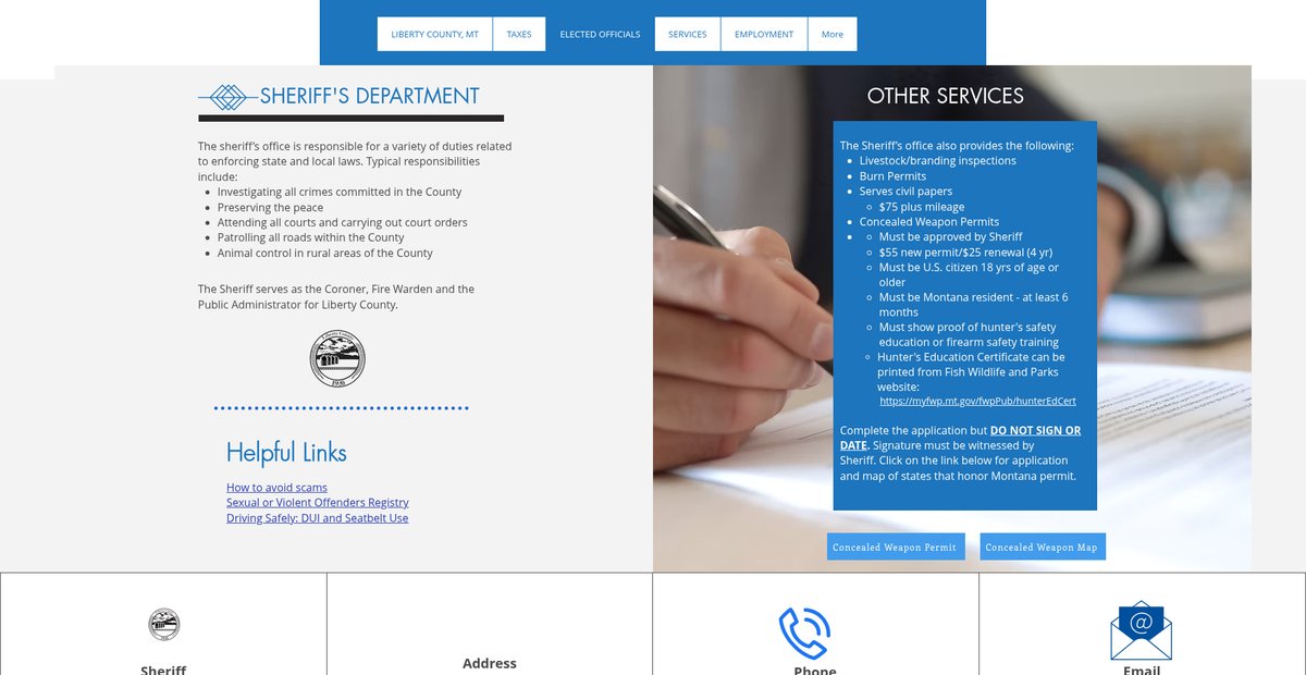 Preview of libertycountymt.gov