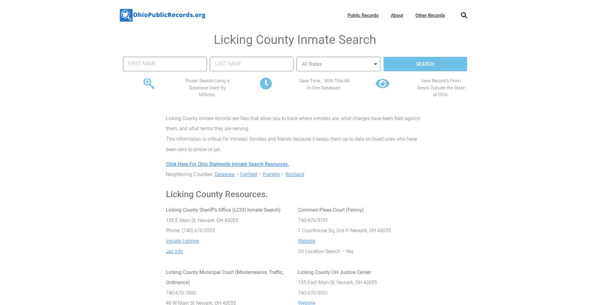 Preview of ohiopublicrecords.org