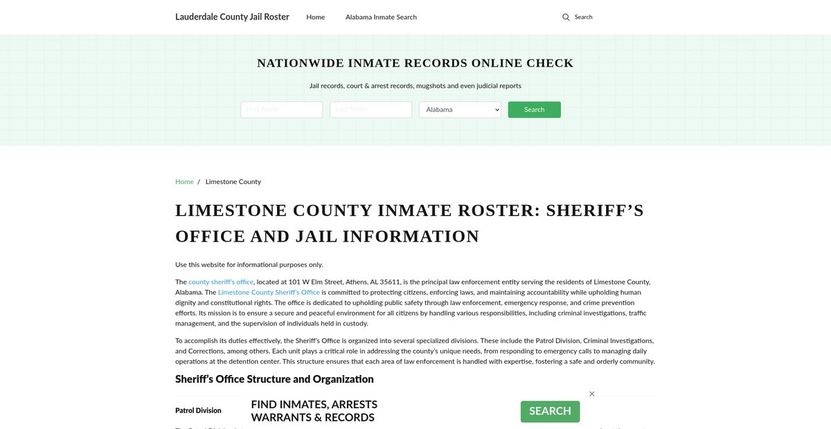 Preview of lauderdalecountyonline.com