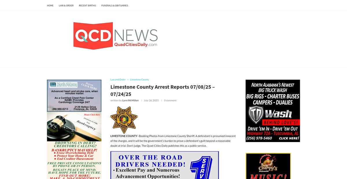 Preview of quadcitiesdaily.com