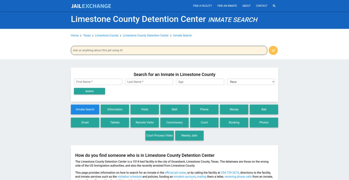 Preview of jailexchange.com