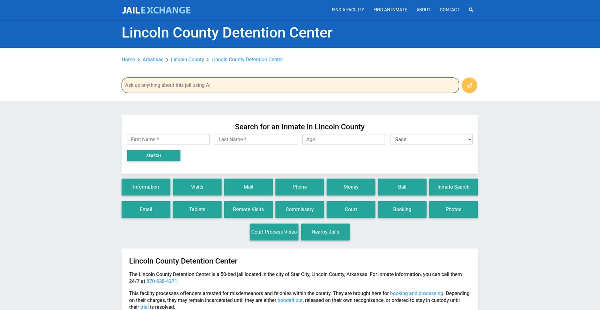 Preview of jailexchange.com