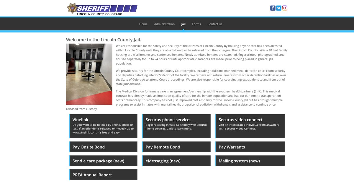 Preview of lincolnsheriff.net