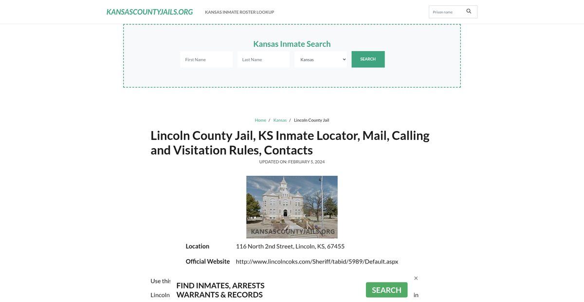 Preview of kansascountyjails.org