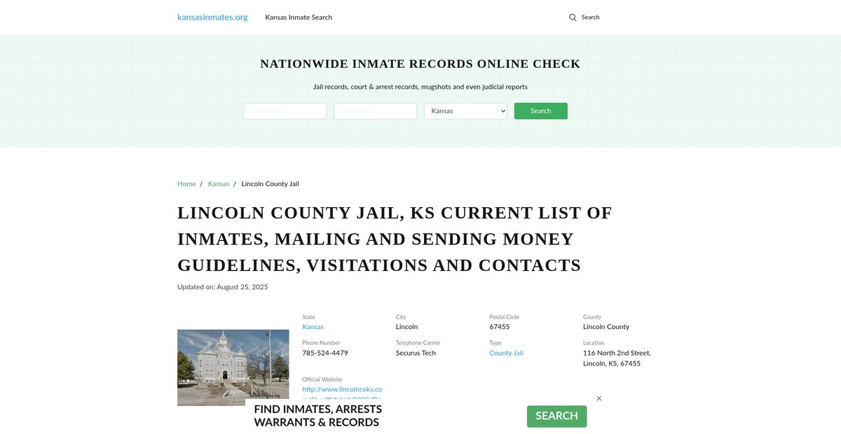 Preview of kansasinmates.org