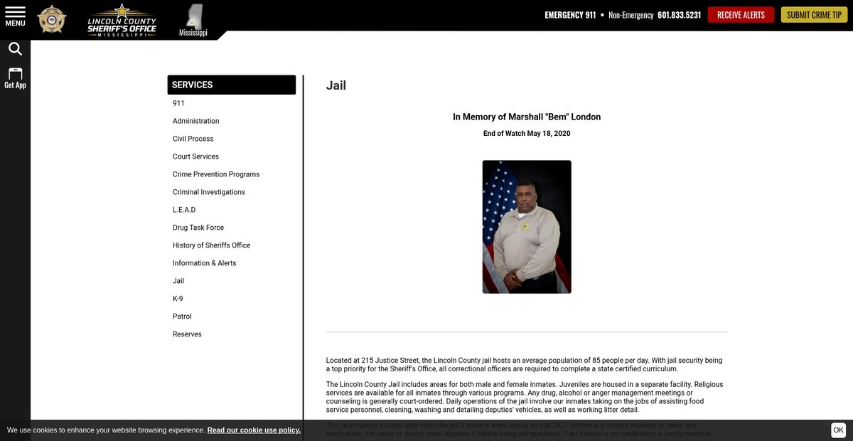 Preview of lincolncountysheriffms.org