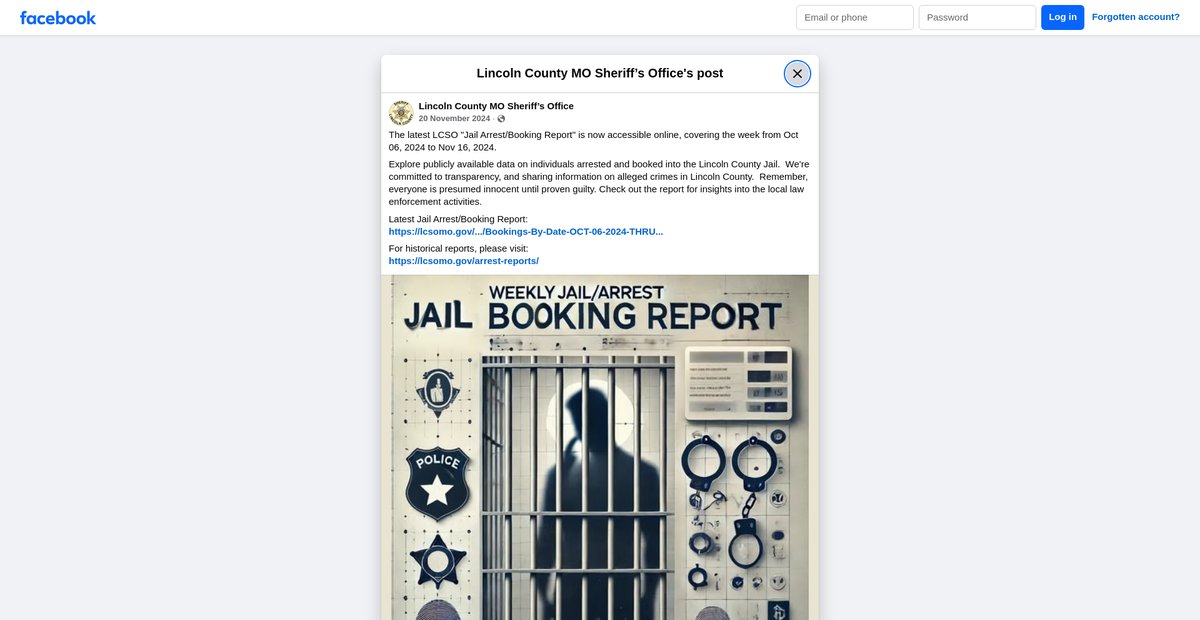 Preview of facebook.com