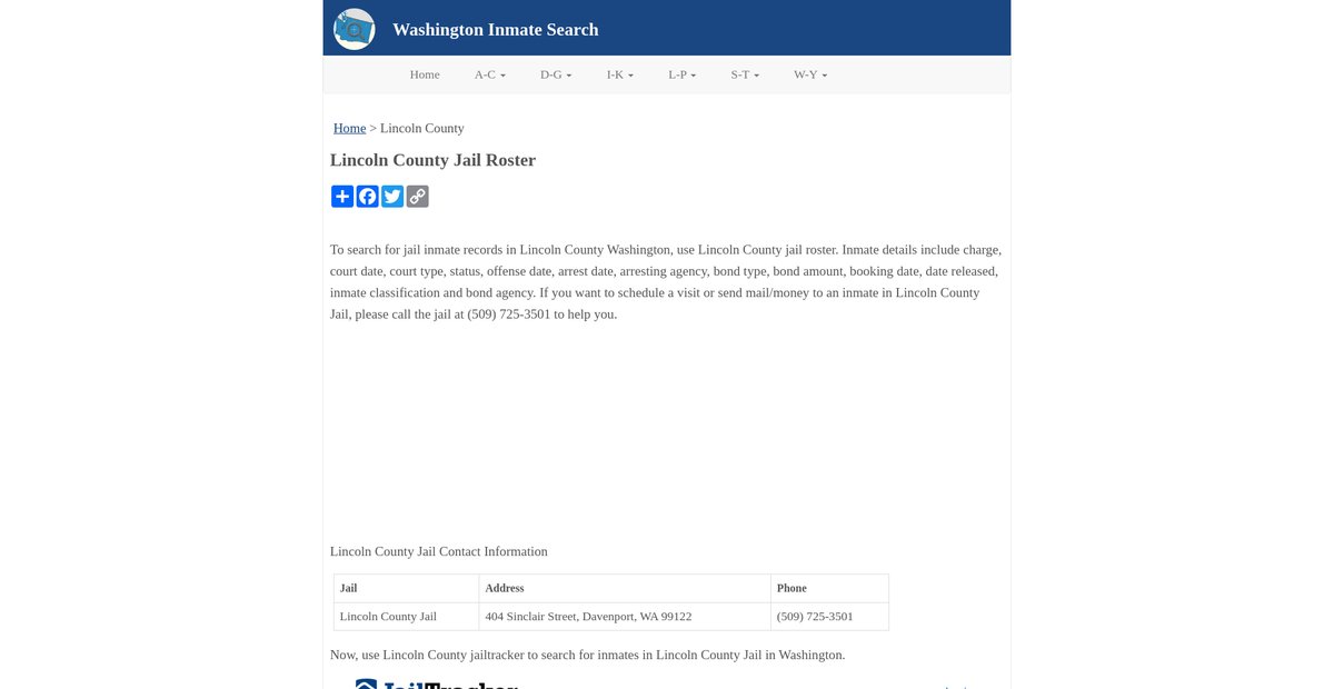 Preview of inmatesearchwa.org