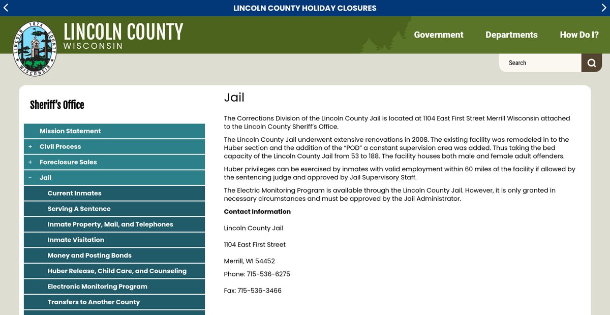 Preview of co.lincoln.wi.us