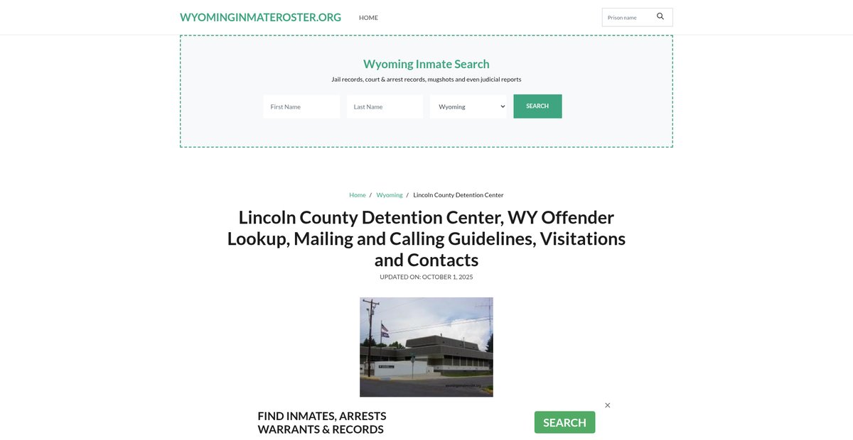 Preview of wyominginmateroster.org