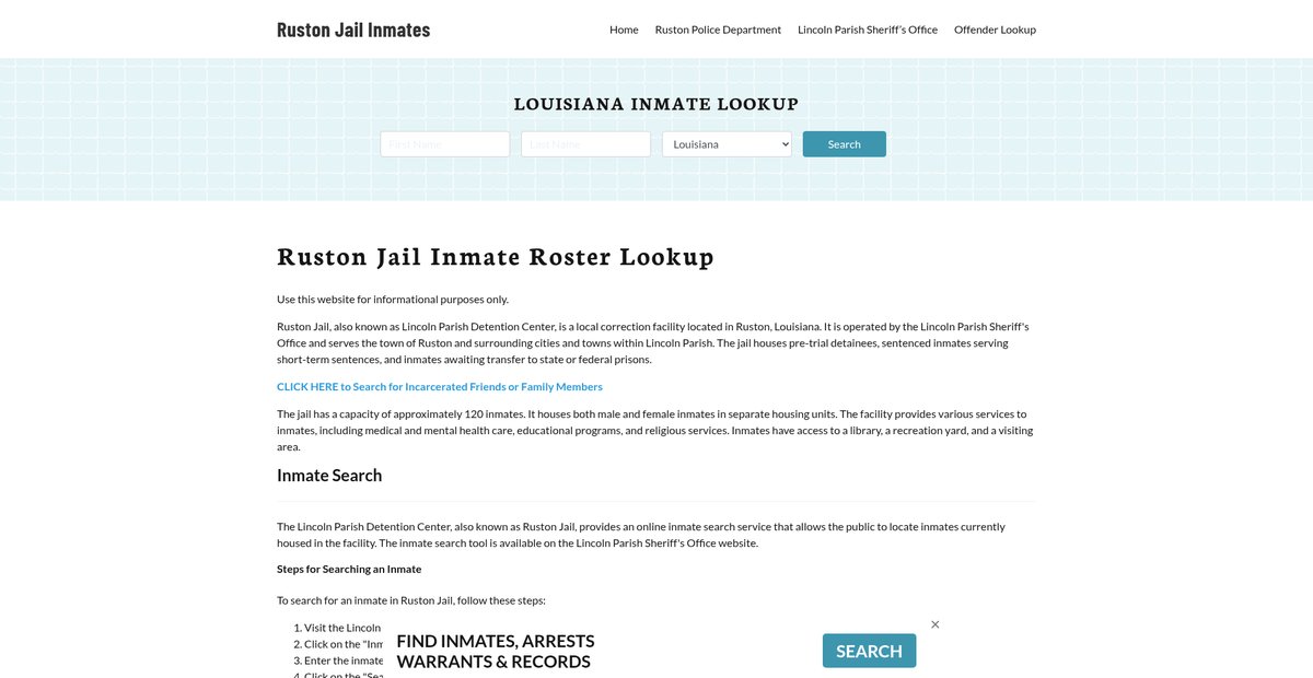 Preview of rustonjail.org