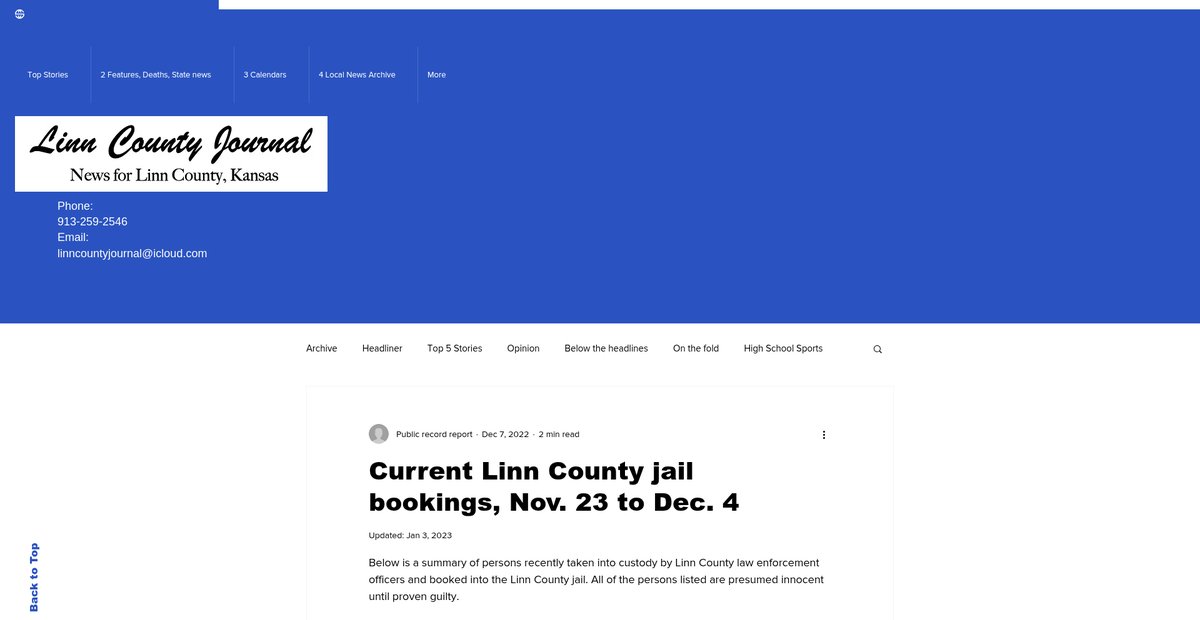 Preview of linncountyjournal.com