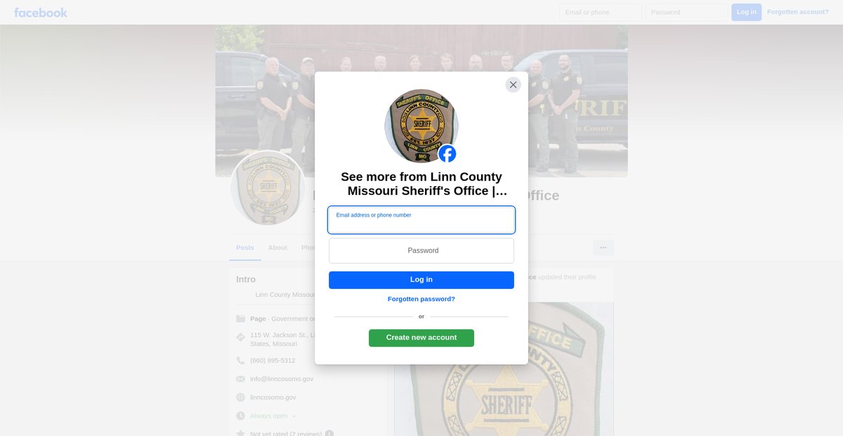 Preview of facebook.com
