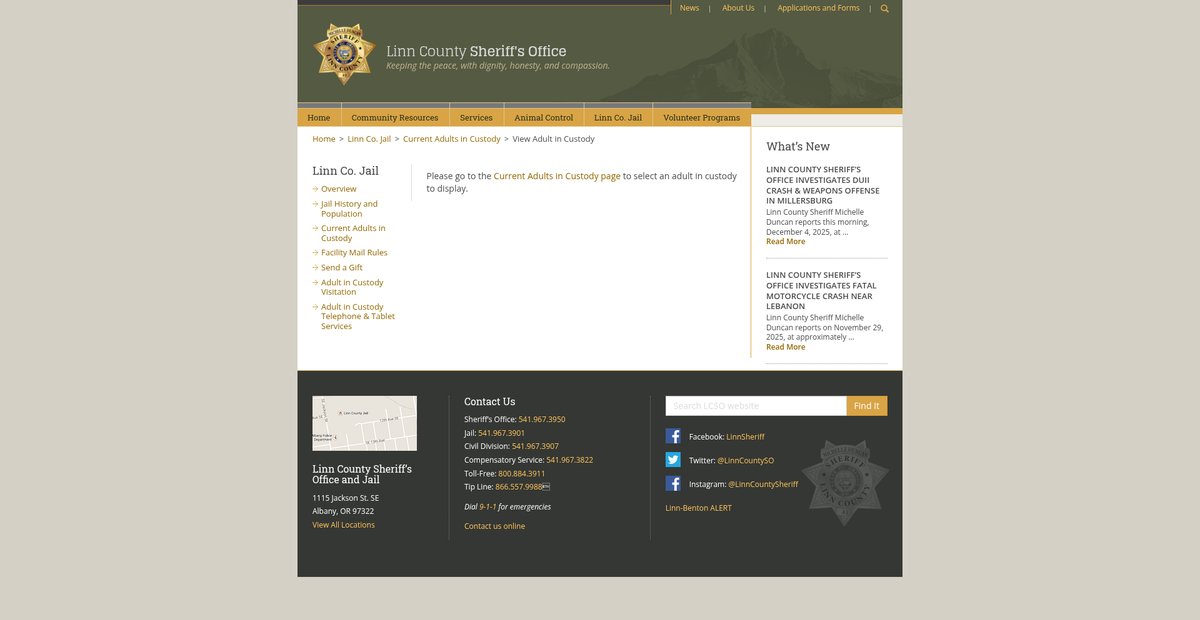 Preview of linnsheriff.org