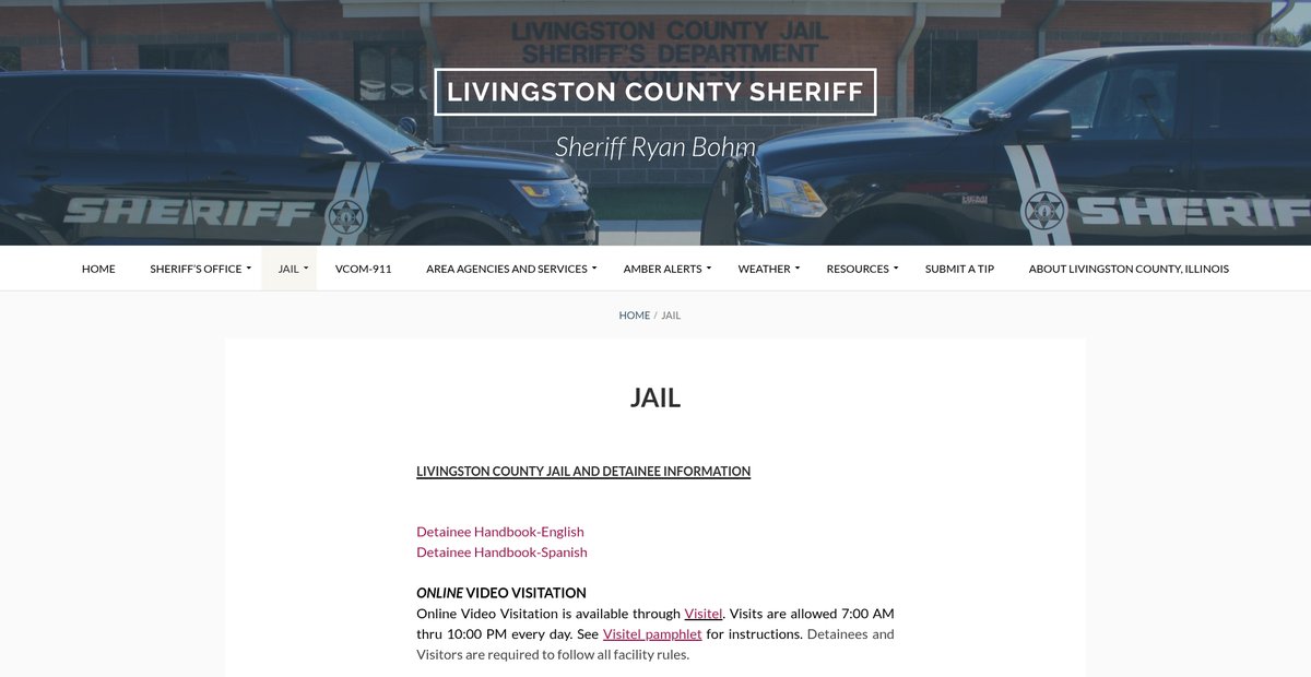 Preview of livingstoncountysheriff.com