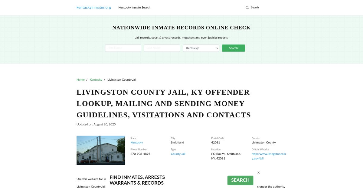 Preview of kentuckyinmates.org
