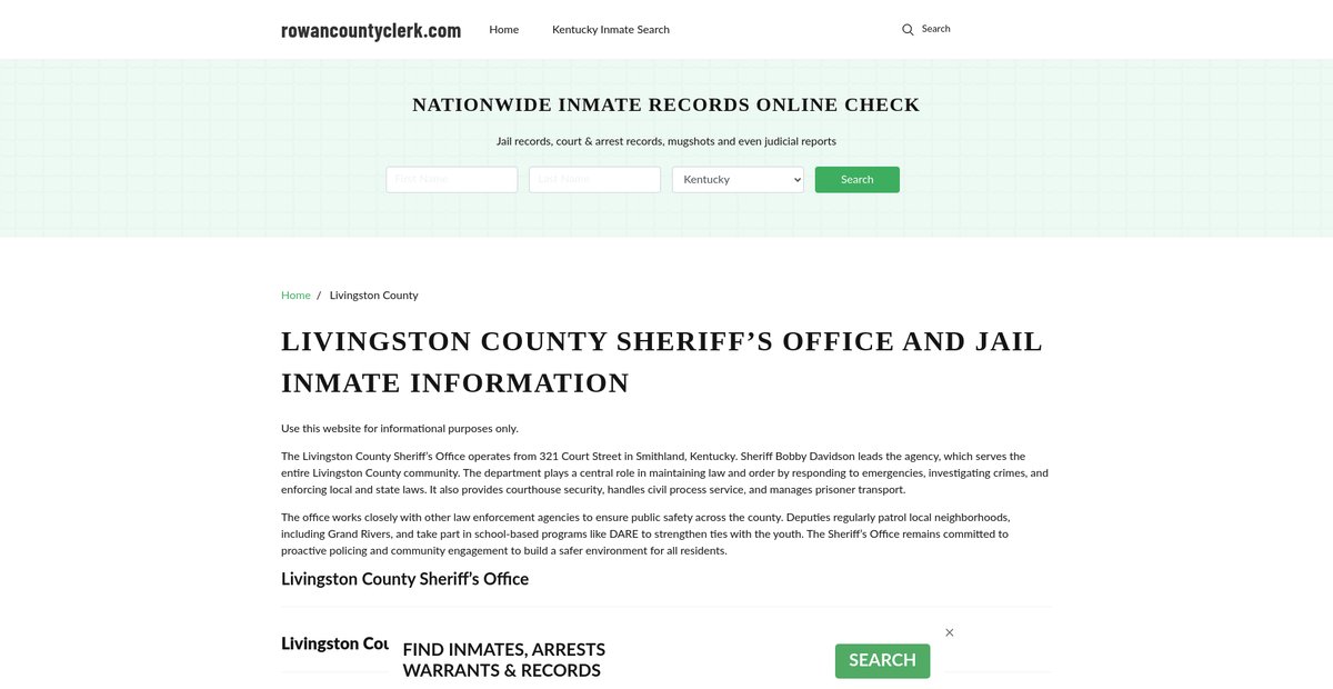 Preview of rowancountyclerk.com