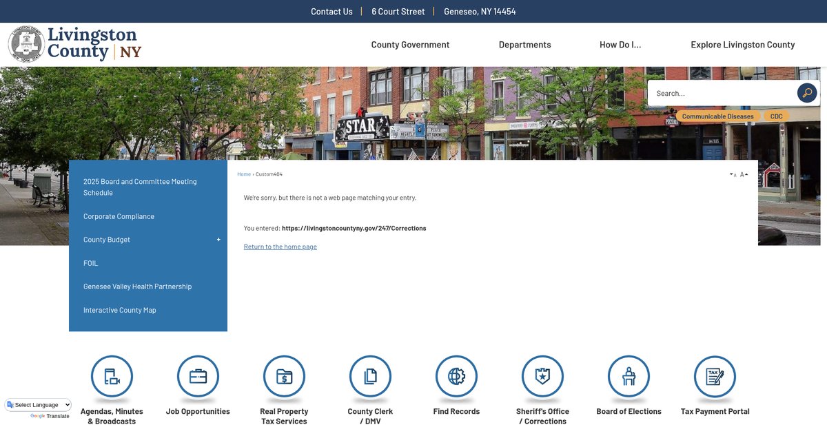 Preview of livingstoncountyny.gov