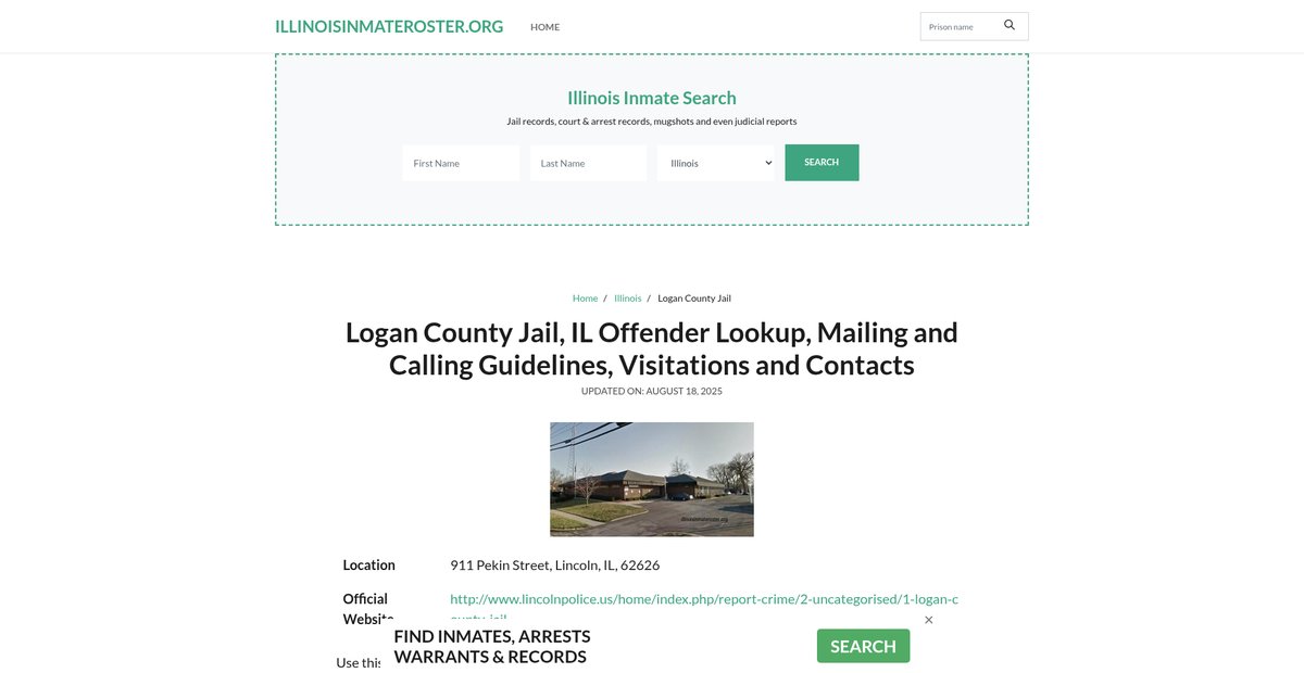 Preview of illinoisinmateroster.org