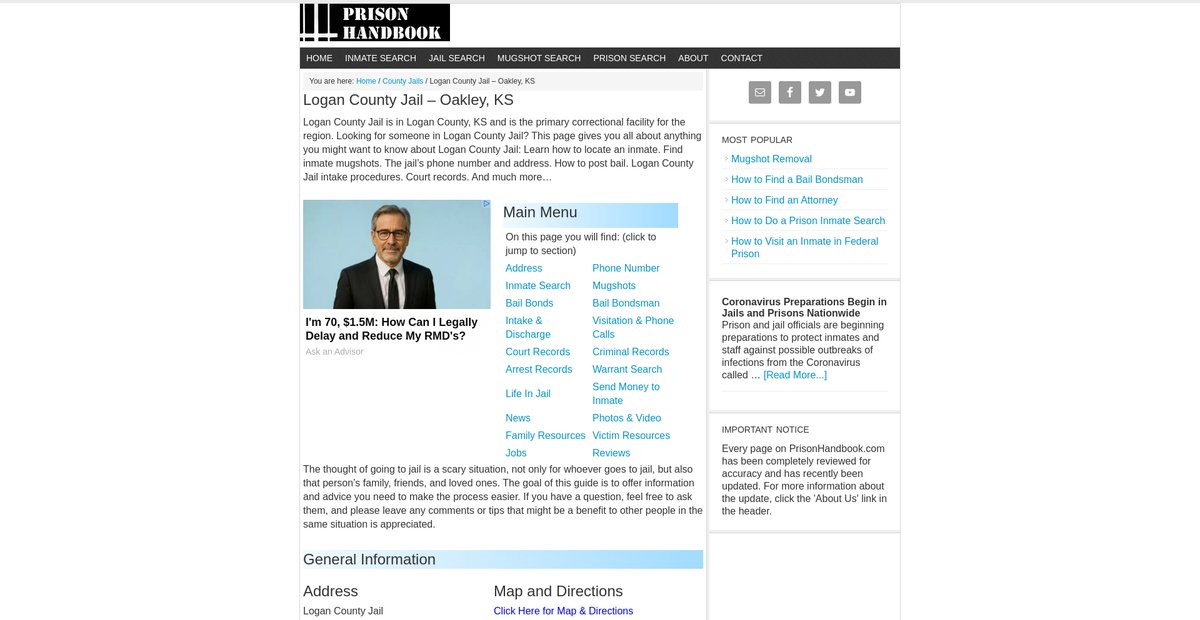 Preview of prisonhandbook.com