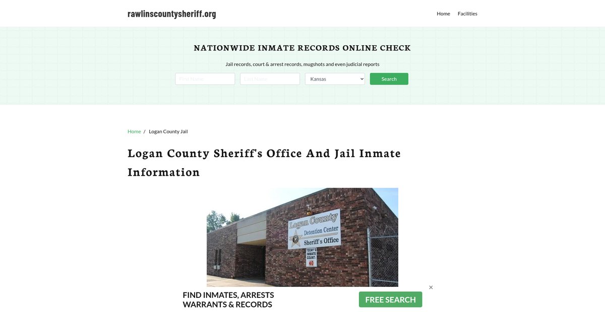 Preview of rawlinscountysheriff.org