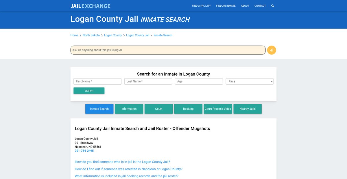 Preview of jailexchange.com