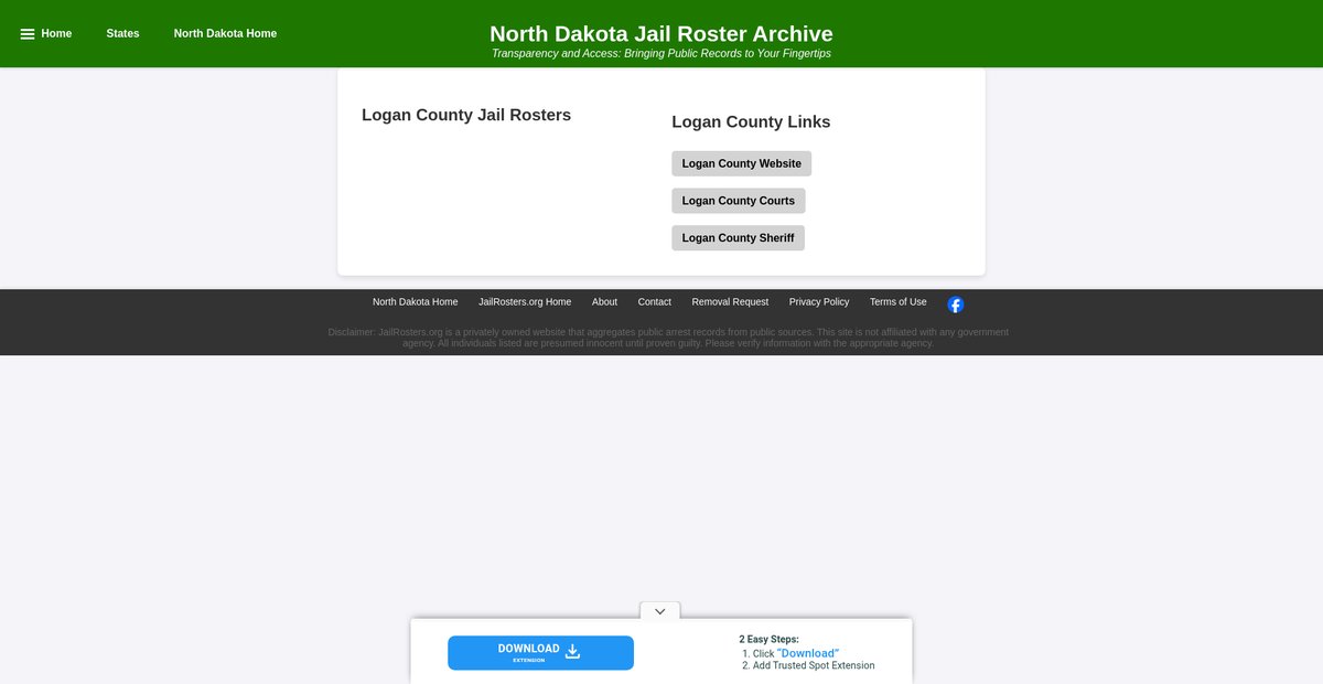 Preview of jailrosters.org