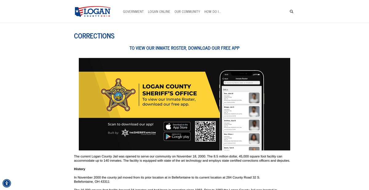 Preview of logancountyohio.gov