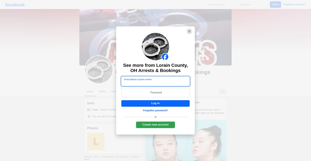 Preview of facebook.com