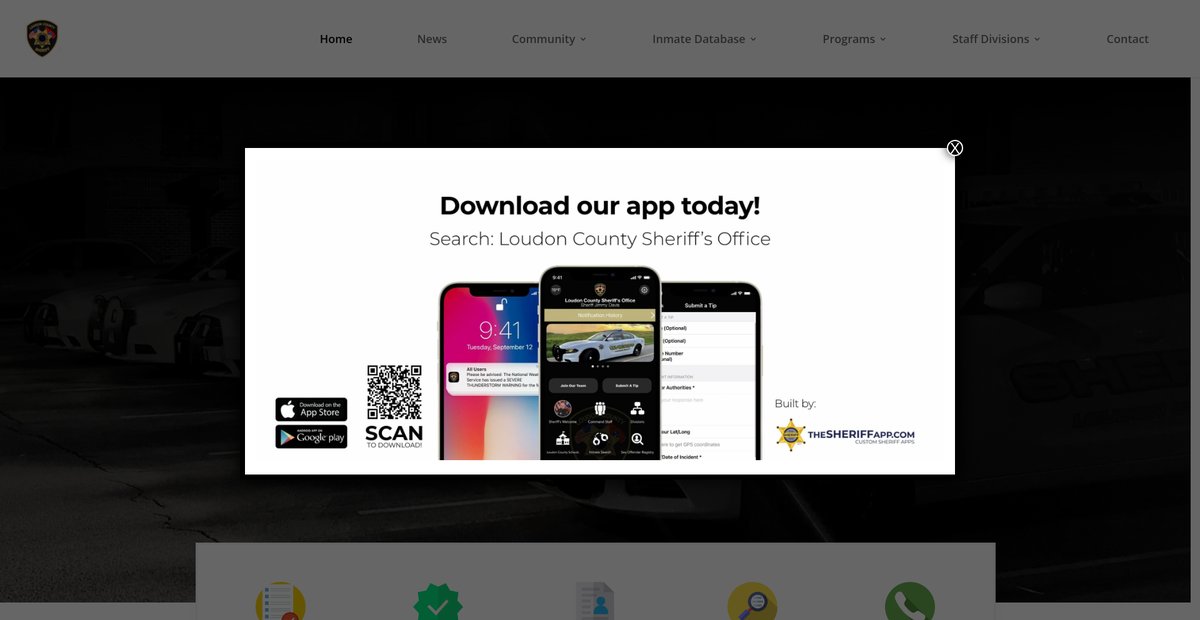 Preview of loudonsheriff.gov